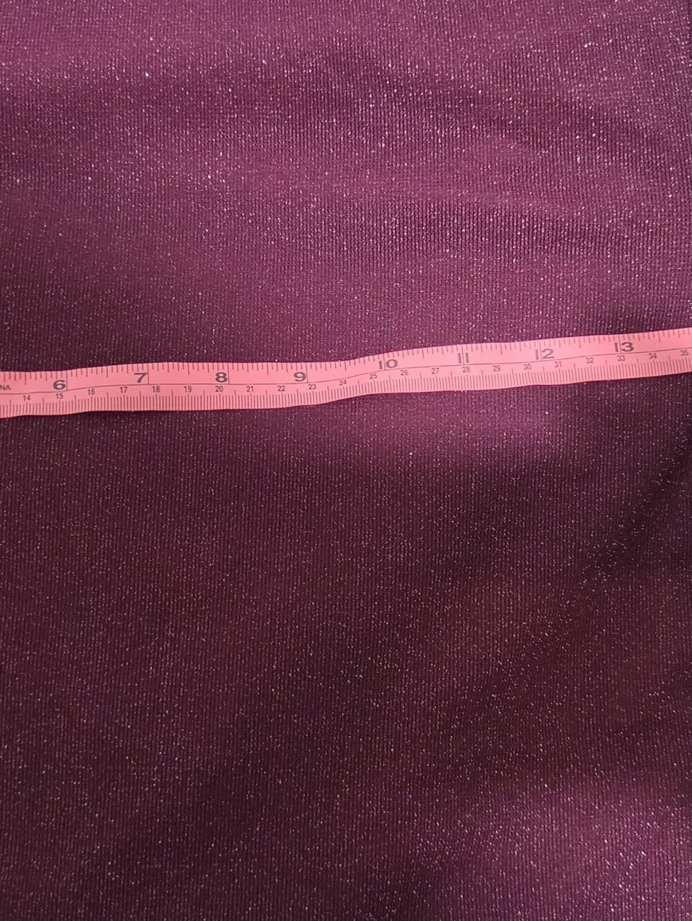 Cider Deep Plum Long-Sleeve Draped Back Mini Dress "M" - Picture 5 of 7